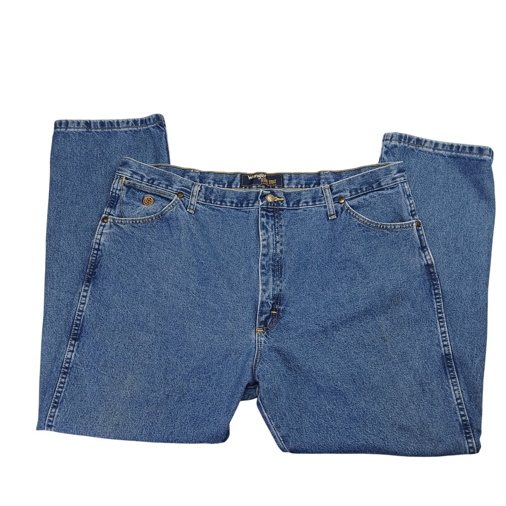 Wrangler George Strait Collection Mens Jeans‎ 42x30 Medium Wash Relaxed Fit